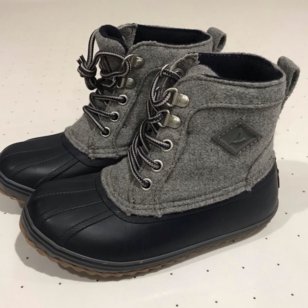 Sperry Boys Blue/Gray Boots